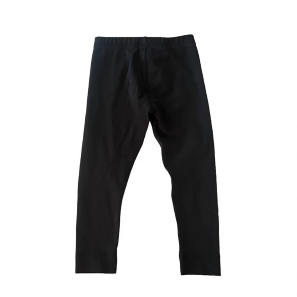 Burberry London Girls Black Logo Stretch Leggings Size‎ 4T